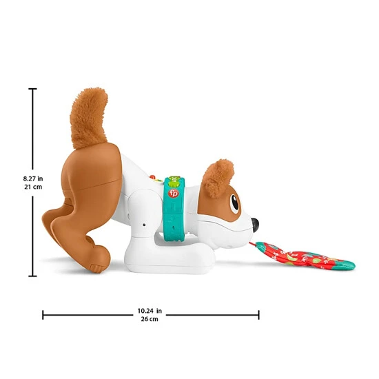 Fisher Price Fisher-Price® 1-2-3 Crawl With Me Puppy Multi 6 Fisher Price Fisher-Price® 1-2-3 Crawl With Me Puppy Multi - Image 6