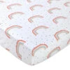Fisher Price Fisher-Price® In The Clouds Crib Sheet In White Multi