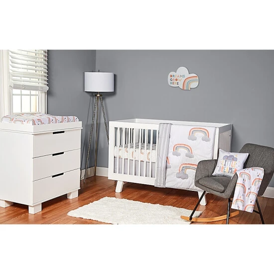 Fisher Price Fisher-Price® In The Clouds Crib Sheet In White Multi 4 Fisher Price Fisher-Price® In The Clouds Crib Sheet In White Multi - Image 4