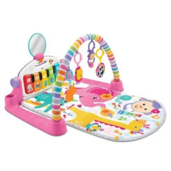 Fisher Price Fisher-Price® Deluxe Kick And Play Piano Gym In Pink