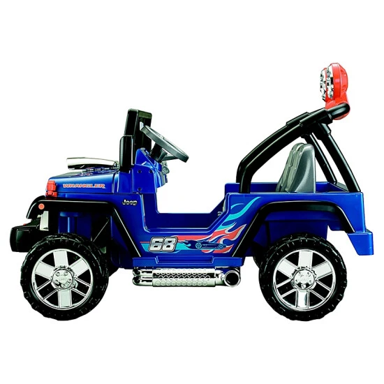 Fisher Price Fisher-Price® Power Wheels® Hot Wheels™ Jeep Wrangler Blue 3 Fisher Price Fisher-Price® Power Wheels® Hot Wheels™ Jeep Wrangler Blue - Image 3