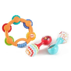 Fisher Price Fisher-Price® 3-Piece Tambourine And Maracas Gift Set Multi