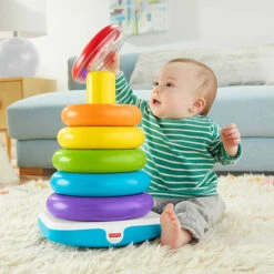 Fisher Price Fisher-Price® 7-Piece Giant Rock-A-Stack® Multi