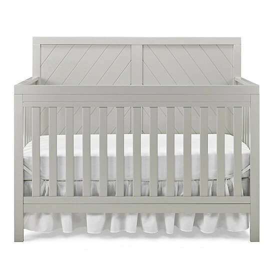 Fisher Price Fisher-Price® Buckland 4-in-1 Convertible Crib In Misty Grey 2 Fisher Price Fisher-Price® Buckland 4-in-1 Convertible Crib In Misty Grey - Image 2