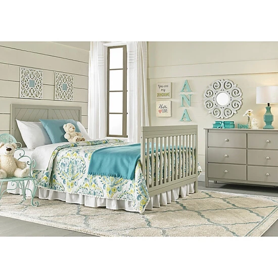 Fisher Price Fisher-Price® Buckland 4-in-1 Convertible Crib In Misty Grey 6 Fisher Price Fisher-Price® Buckland 4-in-1 Convertible Crib In Misty Grey - Image 6