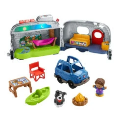 Fisher Price Fisher-Price® Little People® Light-Up Learning Camper Multi