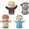 Fisher Price Fisher-Price Little People - Disney Frozen Young Anna And Elsa & Friends, Set Of 4 Multicolor
