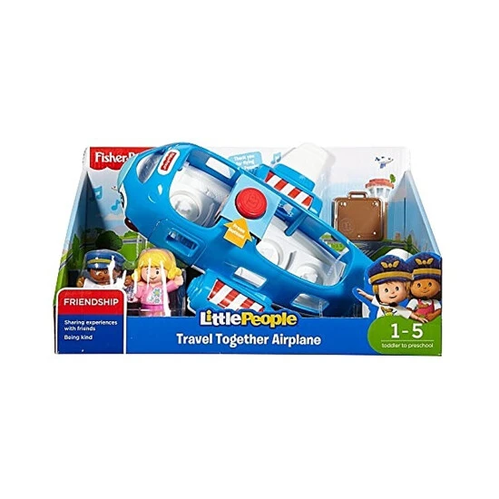 Fisher Price Fisher-Price Little People Airplane, Style 2 Multicolor 3 Fisher Price Fisher-Price Little People Airplane, Style 2 Multicolor - Image 3