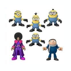 Fisher Price Fisher-Price Imaginext Minions Figure Pack, Set Of 6 Film Character Figures Multicolor