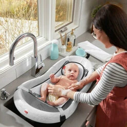 Fisher Price Fisher-Price Deluxe Calming Vibrations 4 In 1 Sling N Seat Tub Grey/white -Fisher Price Shop unnamed file 46