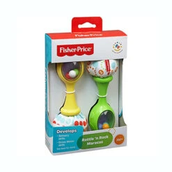 Fisher Price Fisher-Price Rattle And Rock Maracas Musical Toy Multicolor
