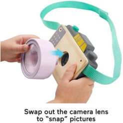 Fisher Price Fisher-Price Click Away Camera Set, 10-piece Pretend Photography Set For Preschool Kids Multicolor -Fisher Price Shop unnamed file 579