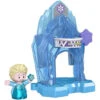 Fisher Price Fisher-Price Little People - Disney Frozen Elsa's Palace Portable Playset With Figure Multicolor