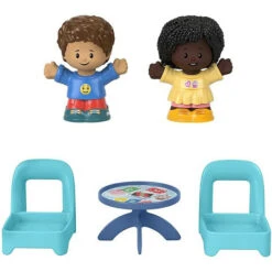 Fisher Price Fisher-Price Little People Figure Set - Includes 2 Little People Figures, 2 Chairs And Table Multicolor