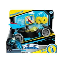 Fisher Price Imaginext DC Super Friends Bat-Tech Racing Batmobile Figure Set Multi-color