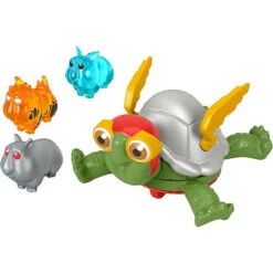Fisher Price Fisher-Price DC League Of Super-Pets Power Spin Merton The Turtle Figure Set With Accessories Multicolor