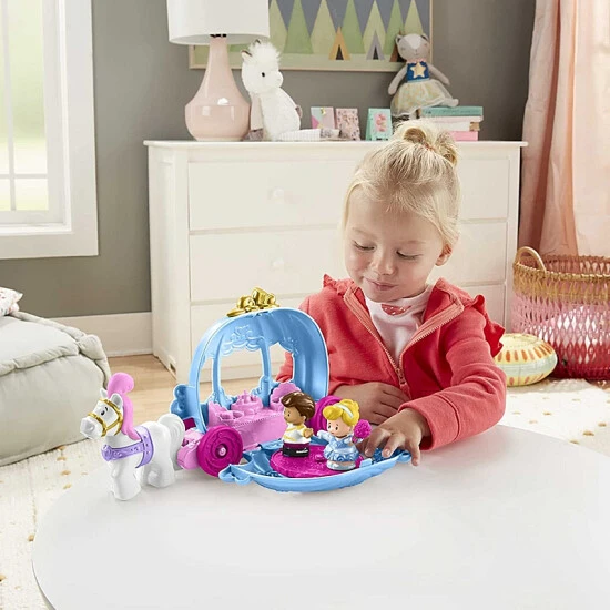 Fisher Price Fisher-Price Disney Princess Cinderella?s Transforming Dancing Carriage By Little People Multicolor 2 Fisher Price Fisher-Price Disney Princess Cinderella?s Transforming Dancing Carriage By Little People Multicolor - Image 2