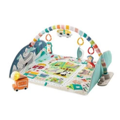 Fisher Price Fisher-Price Activity City Gym To Jumbo Play Mat With Music And Lights Multicolor