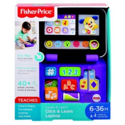 Fisher Price Fisher-Price® Laugh & Learn® Click & Learn Laptop Multi -Fisher Price Shop unnamed file 841