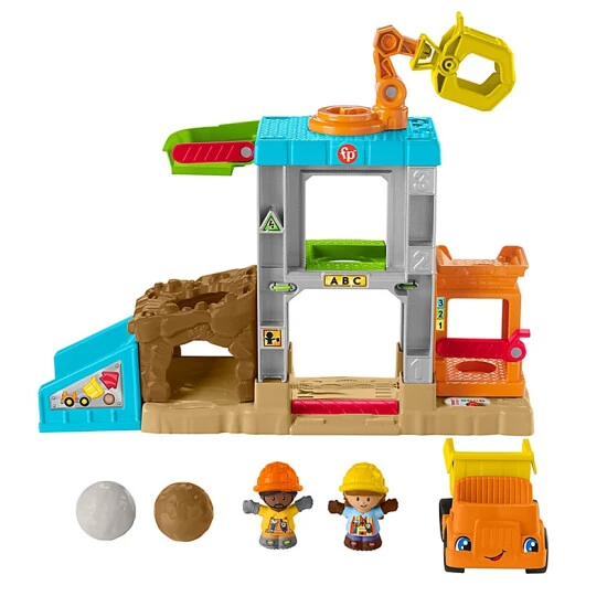 Fisher Price Fisher-Price® Little People® Load Up ‘n Learn Construction Site™ Playset Multi 1 Fisher Price Fisher-Price® Little People® Load Up ‘n Learn Construction Site™ Playset Multi